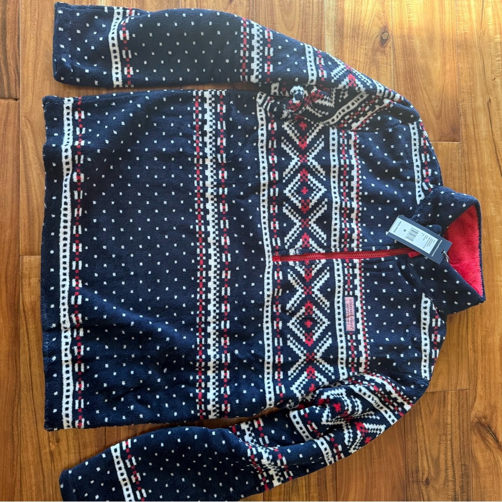 Very Cozy Winter/Christmas Pull Over Quarter Zip- Vineyard Vines